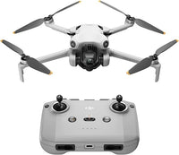 DJI Mini 4 Pro (DJI RC-N2), dron mini plegable con cámara de vídeo 4K HDR para adultos, menos de 249 g, 34 min de tiempo de vuelo, distancia máx. de transmisión de vídeo de 20 km, C0, Gris