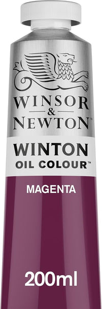 Winsor & Newton Winton - Tubo de Pintura al Óleo, 200 ML, Rosa (Magenta)