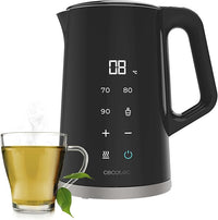 Thumbnail for Cecotec Hervidor de Agua 1,7L Thermosense 800 Neo. 2200W de Potencia, Pantalla Digital, Función Keep Warm, Acero Inox Interior, Cool Touch y Ajuste Temperatura Entre 40-100°C