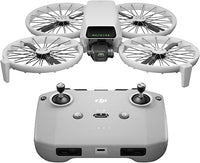 DJI Flip, dron con cámara 4K UHD para Adultos, ‌< 249 g, estabilización en 3 Ejes, transmisión de vídeo a 13 km, despegue Desde la Palma, Retorno automático, Tiempo máx. de Vuelo de 31 min