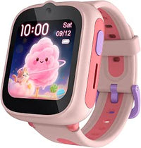 TCL MOVETIME MT48 Reloj Inteligente Niños - Rosa, 4G, GPS Doble Frecuencia L1+L5, Videollamadas, Botón SOS, IP68, Dibujo IA, Batería 900mAh, 2,5 Días, Control Parental