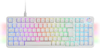 Mars Gaming MKPRO, Español, Teclado Mecánico Gaming Completo, RGB Chroma, Switches Hot-Swap Mecánicos, Antighosting, Rueda de Control, Software, Multiplataforma, Switch Azul, Blanco