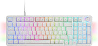 Mars Gaming MKPRO, Español, Teclado Mecánico Gaming Completo, RGB Chroma, Switches Hot-Swap Mecánicos, Antighosting, Rueda de Control, Software, Multiplataforma, Switch Azul, Blanco