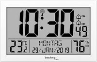 Thumbnail for Technoline WS 8016 WS8016 - Reloj Digital de Pared con indicador de Temperatura, plástico, Color Blanco, 225 x 143 x 24 mm, WS8016 Blanco