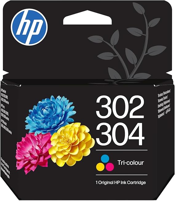 HP 302/304 Tricolor, Cartucho de Tinta Original