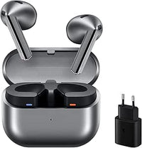 Samsung Galaxy Buds3 + Cargador - Auriculares Inalámbricos, Cancelación de Ruido, Bluetooth, Audio 360, Gris (Versión Española)