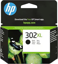 HP 302XL F6U68AE, Negro, Cartucho de Tinta de Alta Capacidad Original, Compatible con impresoras de inyección de Tinta DeskJet 1110, 2130, 3630, Envy 4520, OfficeJet 3830, 4650, 5220 y 5230