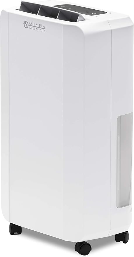 Olimpia Splendid 01958 Aquaria Slim 14 P Deshumidificador 14 Litros/Día con Pure System, 70 metros cubicos