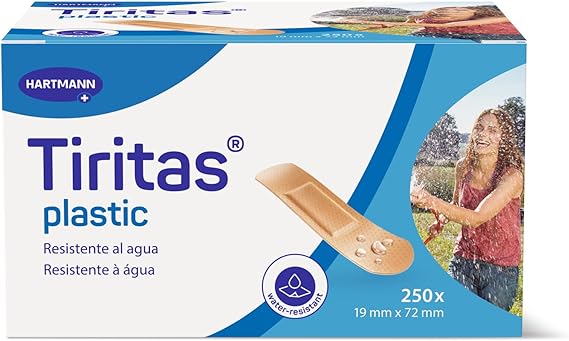 TIRITAS PLASTIC 19X72MM 250UDS HARTMANN