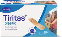 TIRITAS PLASTIC 19X72MM 250UDS HARTMANN