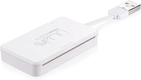 Sveon SCT011M - Lector DNI Electrónico y Tarjetas Inteligentes Compatible con Mac y Windows