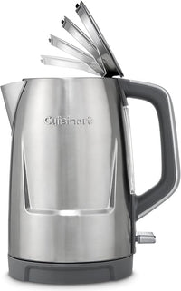 Cuisinart Hervidor Core Collection | 1,7 L de Doble Pared | Sin BPA | Ebullición Rápida | Interior de Acero Inoxidable | Exterior de Acero Inoxidable