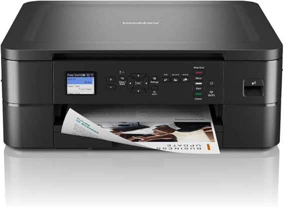 Brother DCPJ1050DW Impresora Multifunción de Tinta con WiFi, WiFi Direct, Conexión a Dispositivos Móviles e Impresión Automática a Doble Cara