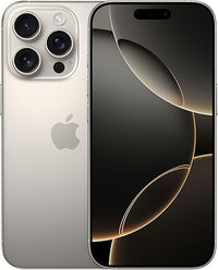Apple iPhone 16 Pro de 256 GB: Smartphone 5G con Control de Cámara, grabación en 4K a 120 f/s con Dolby Vision y un Gran Salto en autonomía. Compatible con los AirPods; Titanio Natural