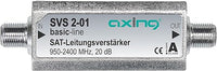 Thumbnail for Axing SVS 2-01 Satelliten-Leitungsverstärker Inline Sat (20 dB, 950 - 2400 MHz)
