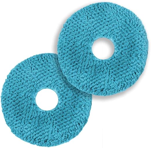 Cecotec Pack de Mopas Conga 11090 Spin Revolution Home&Wash. Contiene 2 Mopas, Compatible Conga 11090 Spin Revolution Home&Wash