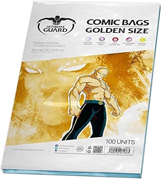 Ultimate Guard Comic Bags Golden Size (100)