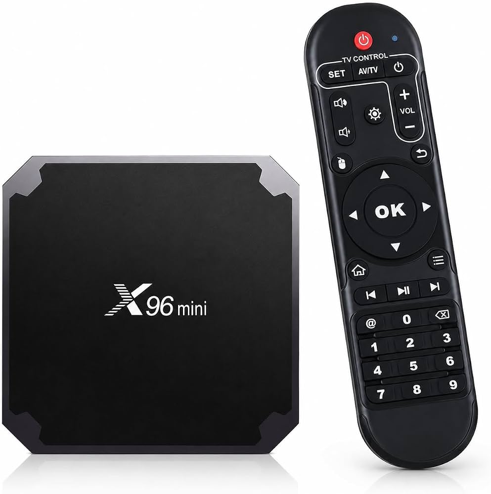 X96mini 5G boitier Android TV - Smart TV Box Android 4K Lecteur Multimedia X96 Mini 5G 2GB/16GB boitier TV Streamers smarters Pro