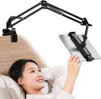 Thumbnail for ULANZI Soporte Tablet Cama, 360 ° Giratorio, Aluminio para iPad 2021 Pro 9.7, 10.5, 12.9, Air Mini 3, 4, 5, Samsung Tab e Huawei MediaPad