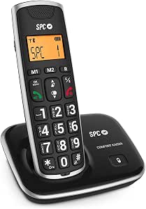 SPC Comfort Kaiser - Teléfono Fijo inalámbrico Mayores, Teclas y números XL