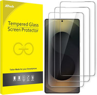 JETech Protector de Pantalla para Samsung Galaxy S25 Ultra 5G, Cristal Vidrio Templado, Compatible Huellas Dactilares ID, HD Clara, 3 Unidades