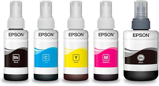 Epson 946543 - Tinta en botella (70 ml) color cial válido para los modelos EcoTank L555, L355, ET-4550, ET-4500, ET-3600, ET-2650, ET-14000 y otros