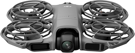 DJI Neo 2 (solo dron), ligero y plegable, despegue y aterrizaje desde la palma, control gestual, ActiveTrack, detección de obstáculos omnidireccional, dron 4K para principiantes