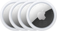Apple AirTag (2. Generation) 4er Pack: Tracker für Schlüsselbund, Portemonnaie und mehr: Ortungsgerät mit Ton, einfache Einrichtung mit einem Klick über iPhone oder iPad, Schlüsselfinder, Genaue Suche