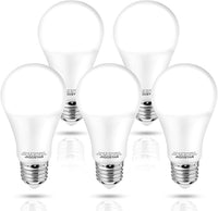 Aigostar - Bombilla LED E27 12W, Luz Blanca Fría 6500K,1170 lúmenes, Ángulo 280°, no regulable - 5 unidades