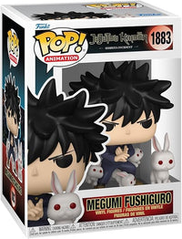 Funko Pop!&Buddy: JJK - Megumi Fushiguro - (Rabbit) - Jujutsu Kaisen - Figura de Vinilo Coleccionable - Idea de Regalo - Mercancia Oficial - Juguetes para Niños y Adultos - Anime Fans