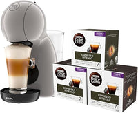 KRUPS Piccolo XS Taupe, Cafetera de cápsulas multibebida, ultracompacta, espresso de alta presión, compatible con cápsulas NESCAFÉ® Dolce Gusto®, Incluye 3 packs de café, KP1A3ACAS