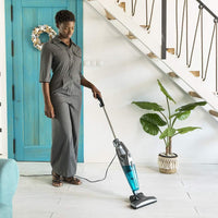 Cecotec Aspiradora Escoba con Cable Conga Popstar 1500 Animal Duo. 600 W Potencia Máxima, 2 en 1, 15 kPa, Tecnología Ciclónica, Sin Bolsas, Cable 6 m, Depósito 800 ml, Apto para Mascotas