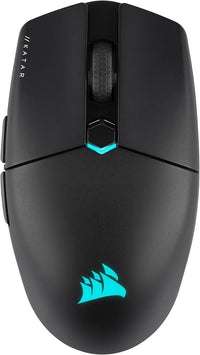 CORSAIR KATAR ELITE Inalámbrico Ratón Ultraligero para Juegos FPS - Negro