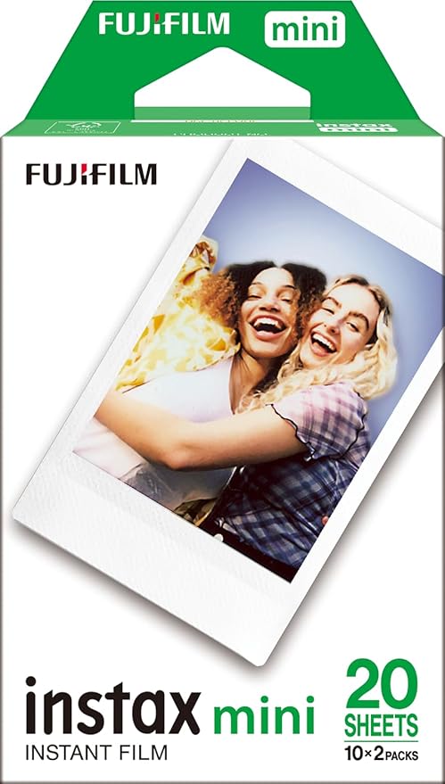 Fujifilm Instax Mini Brillo - Película fotográfica instantánea (2 x 10 Hojas)