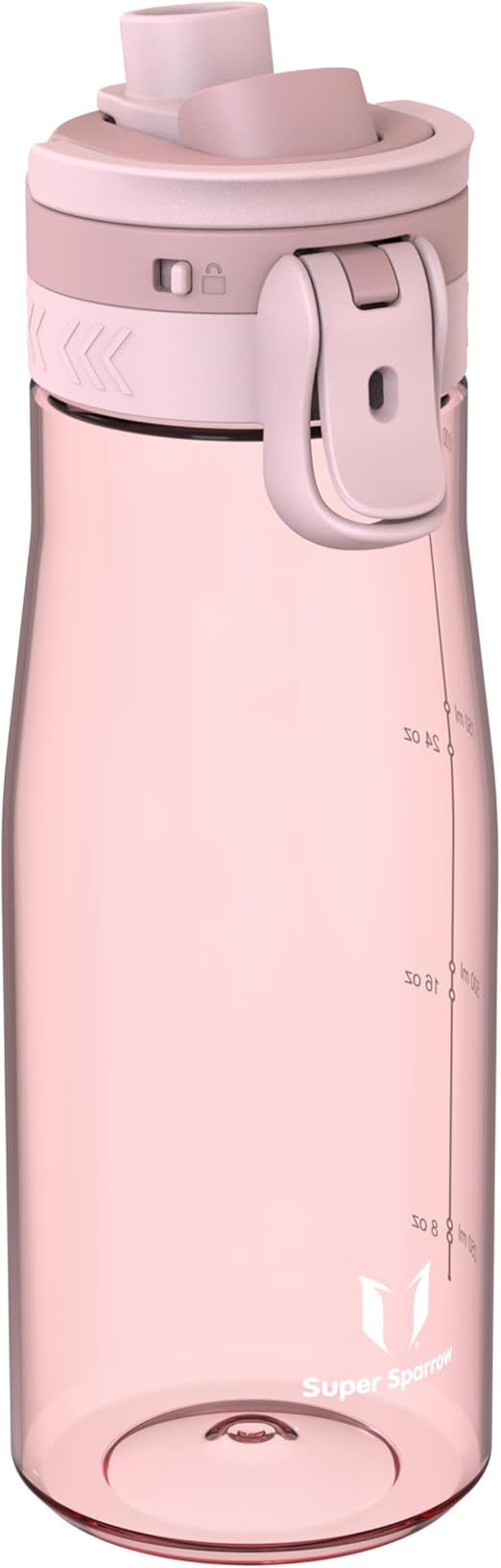 Super Sparrow Botella Agua Deportiva - 500ml/750ml/1L - Tritan Botella, Sin BPA