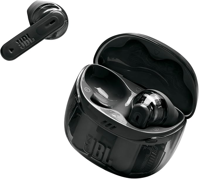JBL Tune Flex 2, Auriculares con Cancelación de Ruido, Negro Ghost