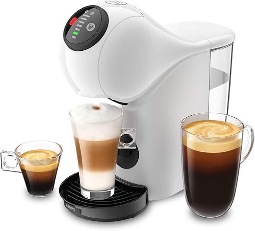 Nescafé Dolce Gusto Krups Genio S KP2431 - Cafetera espresso y otras bebidas en cápsula, automática, color blanco