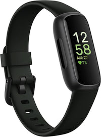 Fitbit Inspire 3, la pulsera de salud y actividad física con hasta 10 días de batería y compatible con Android e iOS, Negro