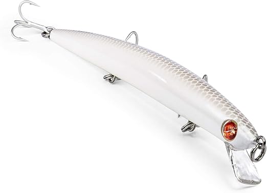 Seaspin Mommotti 140 SS Artificial per la Pesca in Mare, GLWR, 140 mm