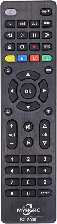 MYHGRC Mando a distancia universal para todos los televisores, Blu-Ray/DVD, reproductores multimedia continuos, Soundbar, Audio/Video - Configuración sencilla