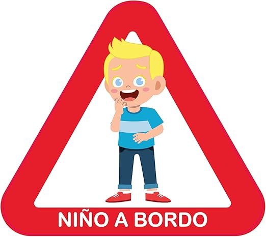 Bebe a bordo Pegatina de vinilo laminado de alta resistencia - pegatina bebe a bordo coche - pegatinas coche familia (8)