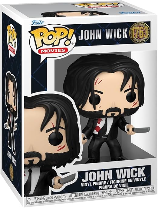 Funko Pop! Movies: John Wick 3 – John Wick - Figura de Vinilo Coleccionable - Idea de Regalo - Mercancia Oficial - Juguetes para Niños y Adultos - Movies Fans