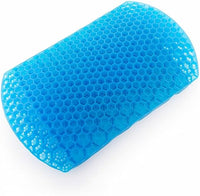 InnovaGoods - Cojín Lumbar de Gel con Funda Extraíble Glushion, Cojín Lumbar Regulable,
