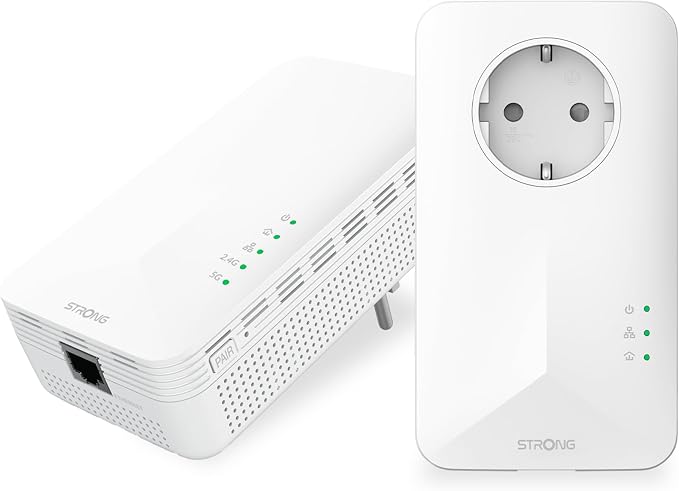 Adaptador PLC Strong POWERL1000DUOWIFIEUV2