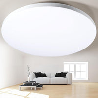 Cheerhom Plafon LED Techo 32W Lampara Led Techo 6500K | 1400LM, Plafón LED Redondo IP44 Impermeable, Lámpara Techo para Sala, Cocina, Baño Dormitorio, Pasillo, Balcón - Ø30CM