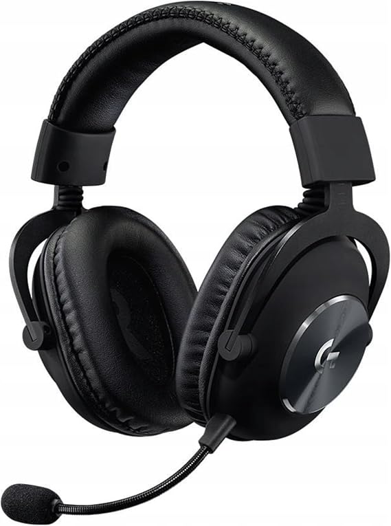 Logitech G PRO X LIGHTSPEED Auriculares inalámbricos para gaming con tecnología de filtro Blue VO!CE, transductores Pro-G de 50mm, DTS Headphone: X 2.0, 20+ horas batería, PC, PS5, PS4, Switch - Negro