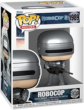 Funko Pop! Movies: Robocop - Metallic - 1 in 6 Chance of Receiving The Rare Chase Variant - Styles Vary - Figura de Vinilo Coleccionable - Idea de Regalo - Mercancía Oficial