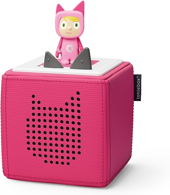 Tonies Toniebox Starter Set Incl 1 Creative Character, Audio Music Player Speaker for Audiobooks Songs for Kids, Kid