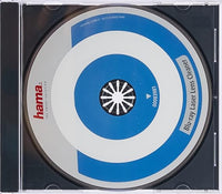 Hama Blu-Ray Reinigungsdisc (zur Beseitigung von Schmutz in Blu-Ray Laufwerken) Laser-Reinigungs Blu-Ray