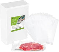 GRIFEMA GH80, 100 Bolsas de Vacío para Alimentos, 20x30 CM, Bolsas de Envasado al Vacío de Alimentos Aptas para Máquinas de Vacío
